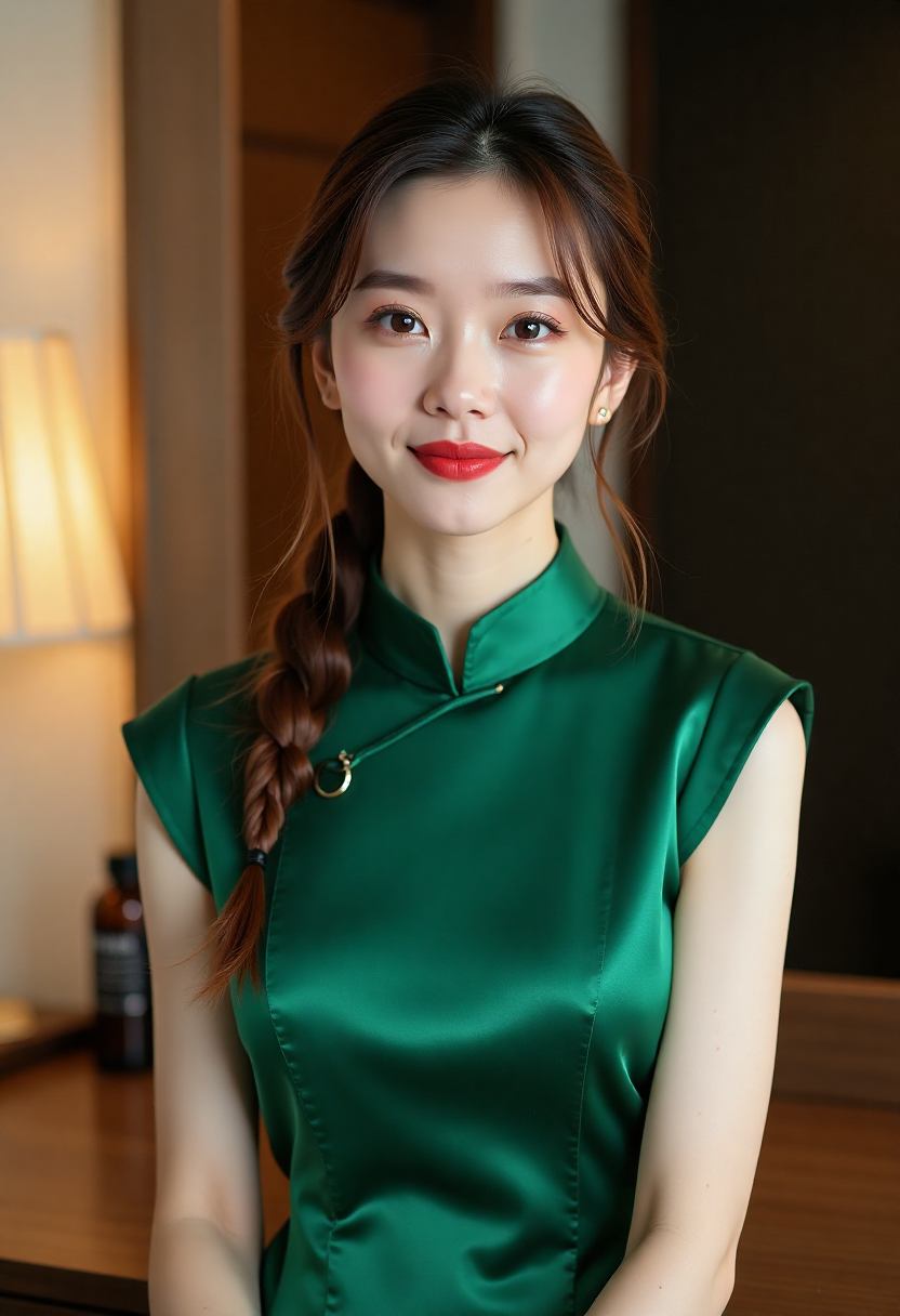 丸子头不系